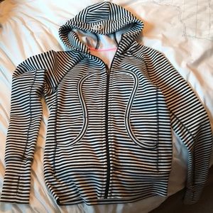 Lululemon stripped hoodie